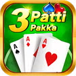 Teen Patti Pakka: 3 Patti Game APK icon